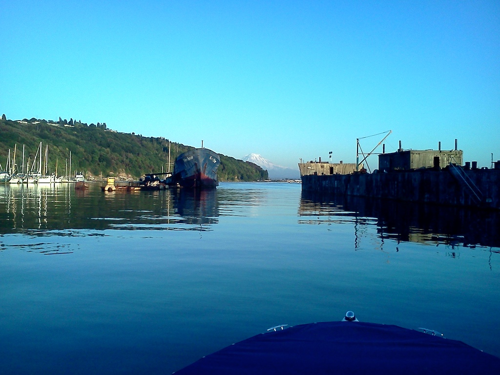 Tyee Marina breakwater