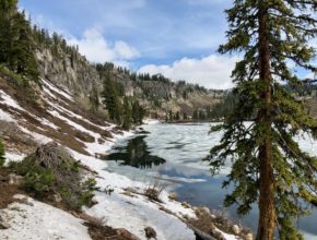 Tony Grove Lake in Late Spring